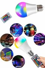 Прилагодлива Светлина RGB LED Лампа Бела Лампа И Боја Лампа - Image 3