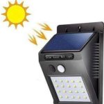 Сончеви LED светла за градина со сензор за декорација