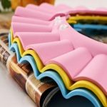 Шапка за капење за бебиња Розова