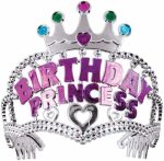 Детска парти круна со натпис Birthday Prenses - Image 2
