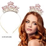 Кристална Круна Birthday Princess – Златна Облога