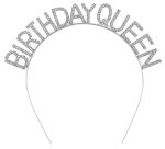 Круна за кралица со натпис Birthday Queen