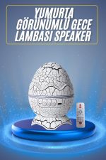 Bluetooth Звучник Јајце на Диносаурус Проектор за Ночна Лампа - Image 2