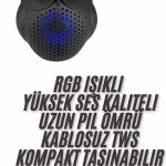 Bluetooth Звучник TWS Безжичен RGB Светлосен Декоративен Портативен Сова