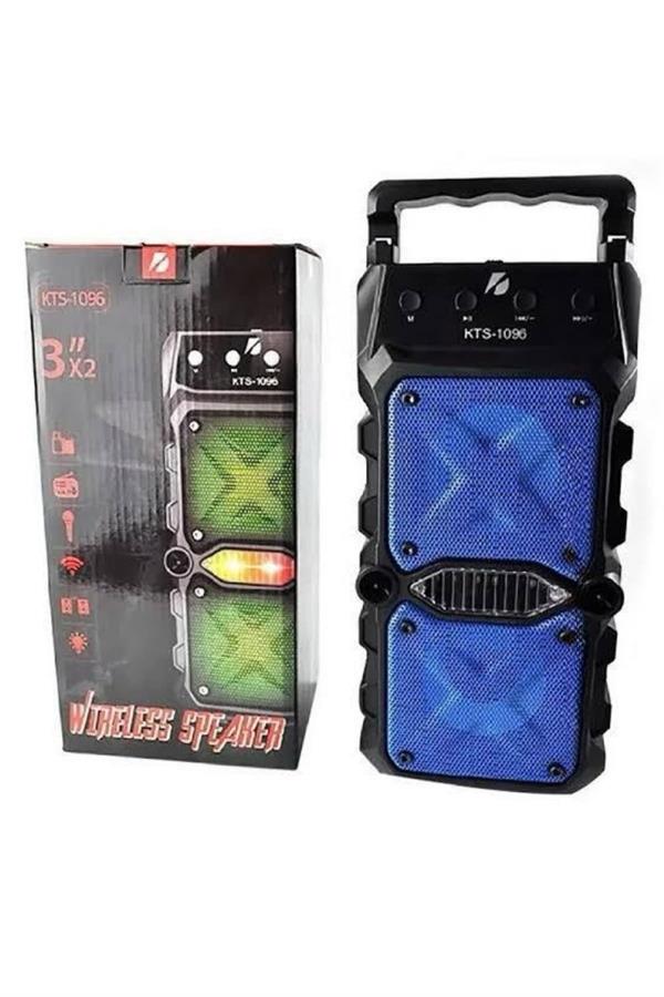 bluetooth-hoparlor-yuksek-ses-kaliteli-7-9f56.jpg Bluetooth Звучник со Висок Квалитет на Звук Голем Размер Двојно Излезен Звучен Бомба - Image 1