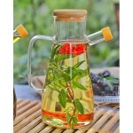 900 ml. Боровосиликатна стаклена маслинка