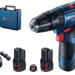 BOSCH GSB 120-LI Професионална ударна дупчалка/одвртувач 12 Волти 2,0 Ah со две батерии
