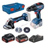 Bosch GWS 180-LI + GSR 18V-50 Акумулаторски Ташла и Видање Маткап Сет - Image 2