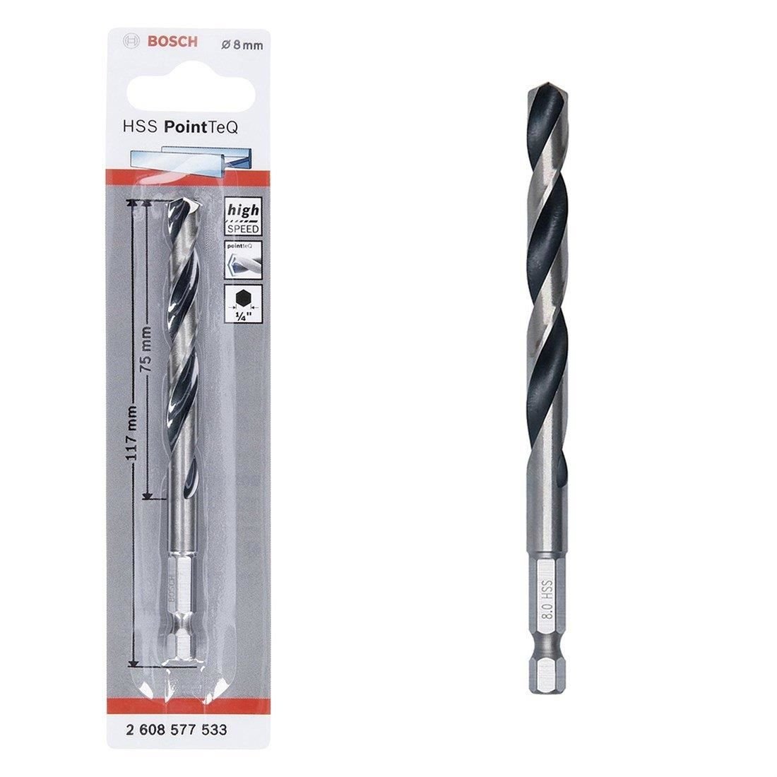 bosch-pointteq-altigen-saftl-1275_1.jpg Bosch Pointteq Алтегн Шафтли Hss Маткап Уцу 8 mm - Image 1