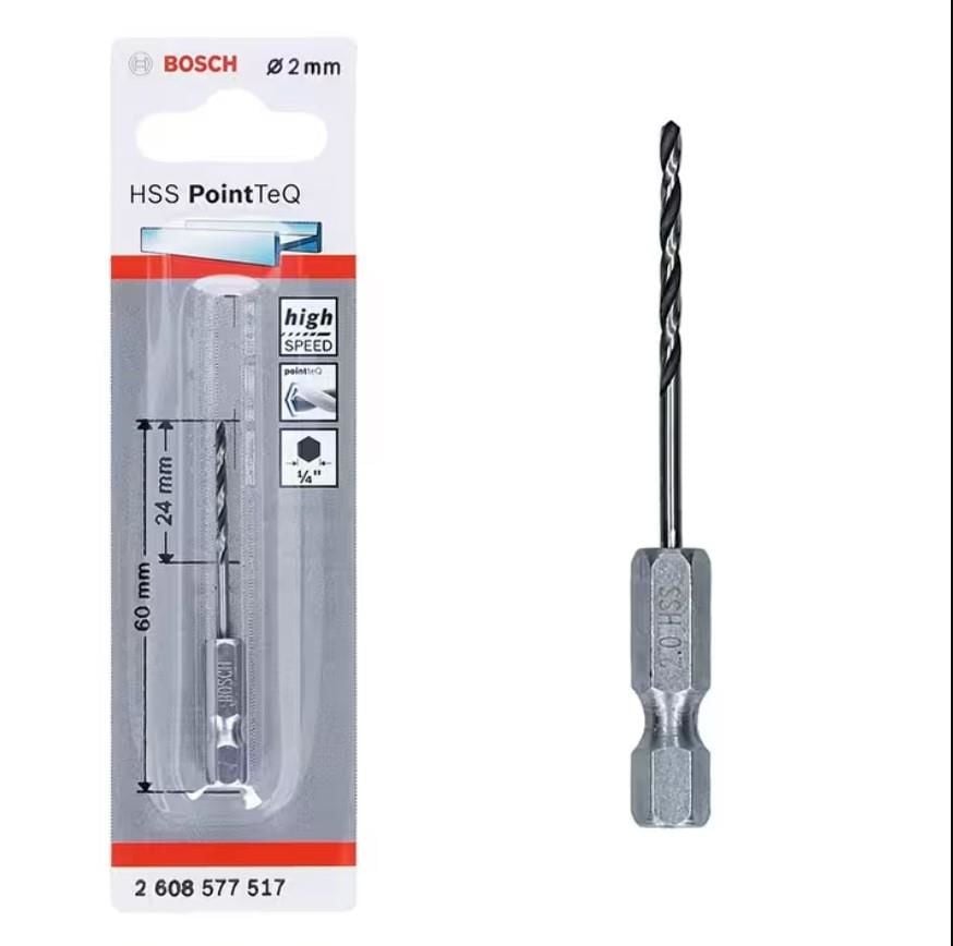bosch-pointteq-altigen-saftl-1278_1.jpg Bosch Pointteq Алтегн Шафтли Hss Маткап Уцу 2 mm - Image 1