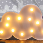 LED ноќна лампа во облик на облак