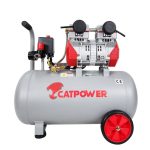 Cat Power 1154 50 Литри Безмаслен Тивок Компресор за Воздух 2 Hp