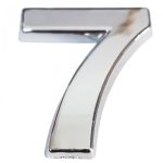 Cemax Хромирана Самолеплива Бројка 7, 5 cm