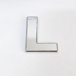Cemax L Буква 3,75 cm Хром Самолеплива - Image 2