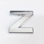 Cemax Z Буква 3,75 cm Хром Самолеплива