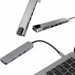 Преведувачки адаптер Macbook 3 во 1 Type-C на Hdmı USB 3.0