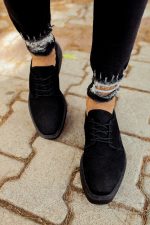 CH001 - SST Classic Lace Мушки Чевли ЦРНИ - Image 2