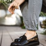 CH002 - RST Loafer Verniciata Мажки Чевли ЦРНИ