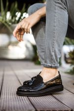 CH002 - RST Loafer Verniciata Мажки Чевли ЦРНИ