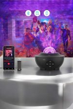 Специјален Bluetooth звучник за деца со LED светло и проекција на ѕвезди - Image 5