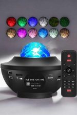 Специјален Bluetooth звучник за деца со LED светло и проекција на ѕвезди - Image 3