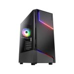 COUGAR MX360 CGR-5CC6G-RGB (Без напојување) Црн RGB вентилатор + Темперирано стакло за игри