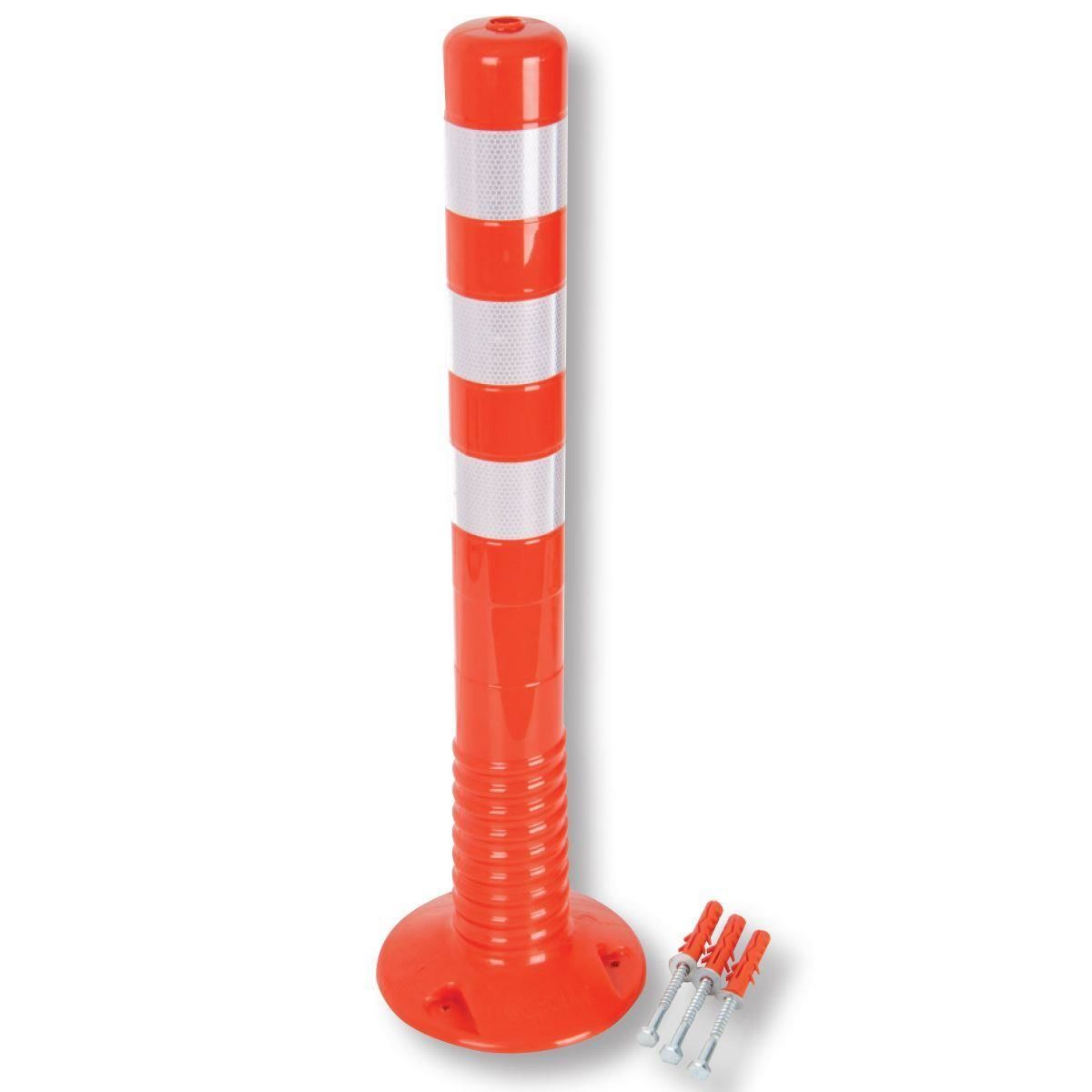 delinator-75-cm-yol-ayrici-11422_1.jpg Делинатор 75 см Патен Разделувач Флексибилен Со Рефлектори - Image 1