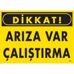 Предупредувачка табла: Внимание, дефект! Не ракувајте 25x35 KOD:211