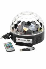 Диско Топка Со Бои, Светла, Ласер, Парти, Bluetooth Поврзување, LED Сфера - Image 4