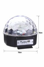 Диско Топка Со Бои, Светла, Ласер, Парти, Bluetooth Поврзување, LED Сфера - Image 3