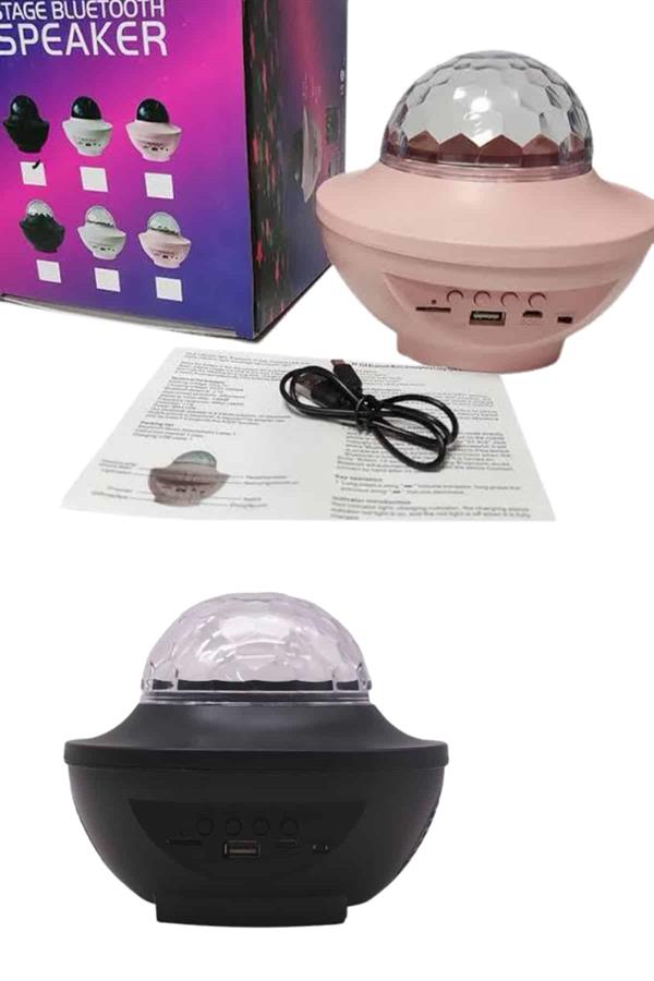 donen-isikli-disko-topu-projektor-muzi-7515-.jpg Вртлив Дискотечен Топ Проектор со Музика - Image 1