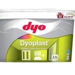 Dyo Dyoplast Пластична Боја за Внатрешни Ѕидови 2,5 Литри Црна