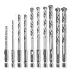 Einhell Комплет за дупчење на ѕидови 10 парчиња - Image 2