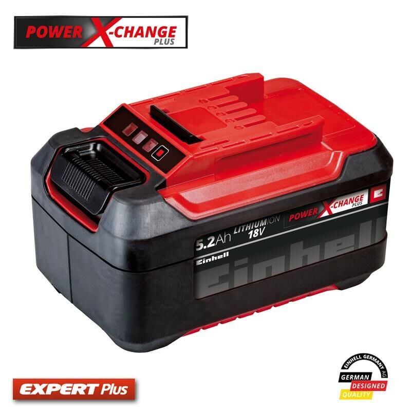 einhell-power-x-change-li-on-a-1046_1.jpg Einhell Power X-Change Li-on Акку 18 Волт 5,2 Ah Плус - Image 1