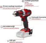 Einhell TE CD 18/40 Lİ Solo Видање - Image 2