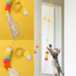 Еластичен Леплив Котешки Играчка