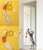 Еластичен Леплив Котешки Играчка