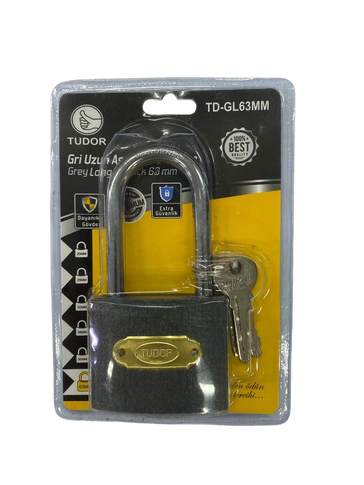 ennalbur-tudor-63-mm-uzun-gri-1483_1.jpg Ennalbur Tudor 63 mm Узун Гри Асма Килит - Image 1
