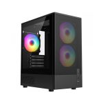 FRISBY FC-8975B 550W 3X120 RGB ФАН GAMING ЦРНА КАСА