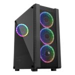FRISBY FC-9320G 600W 80PLUS 4 X DUAL RGB КУМАНДА МИДИ ТАУЕР КУТИЈА