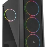 FRISBY FC-9415G 500W ЦРЕН DOUBLE SLIM RING вентилатор MESH куќа