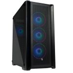 FRISBY FC-9445G DYNAMIC 850W 80+ BRONZE 4X120MM RGB ФАН МЕШ USB 3.0 ГЕЈМИНГ ЦРНА КАСА