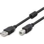 Gabble GAB-YK015 Црн Usb 2.0 Печатач Кабел ( 1.5 Метри )