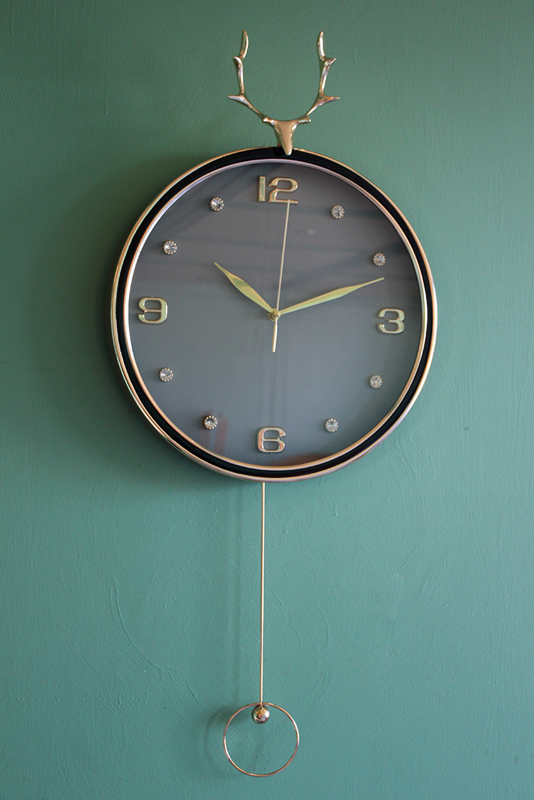 geyikli-sarkacli-duvar-saati-27903_1.jpg Еленска ѕидна часовник со макара - Image 1