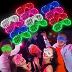 Glow Işıklı Panjur Parti Gлазник 12 Парчиња