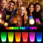 Glow Парти Барките 6 Бои 6 Парчиња