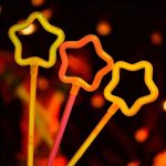 Glow Ѕвезда Стави 6 Бои 6 Парчиња