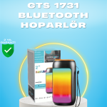 GTS 1731 Bluetooth Звучник – Полнење, LED Светло, FM Радио Поддршка