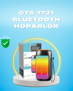 GTS 1731 Bluetooth Звучник – Полнење, LED Светло, FM Радио Поддршка