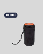 GTS 1731 Мини Bluetooth Звучник – LED Светло, Портативен и Мултифункционален - Image 2